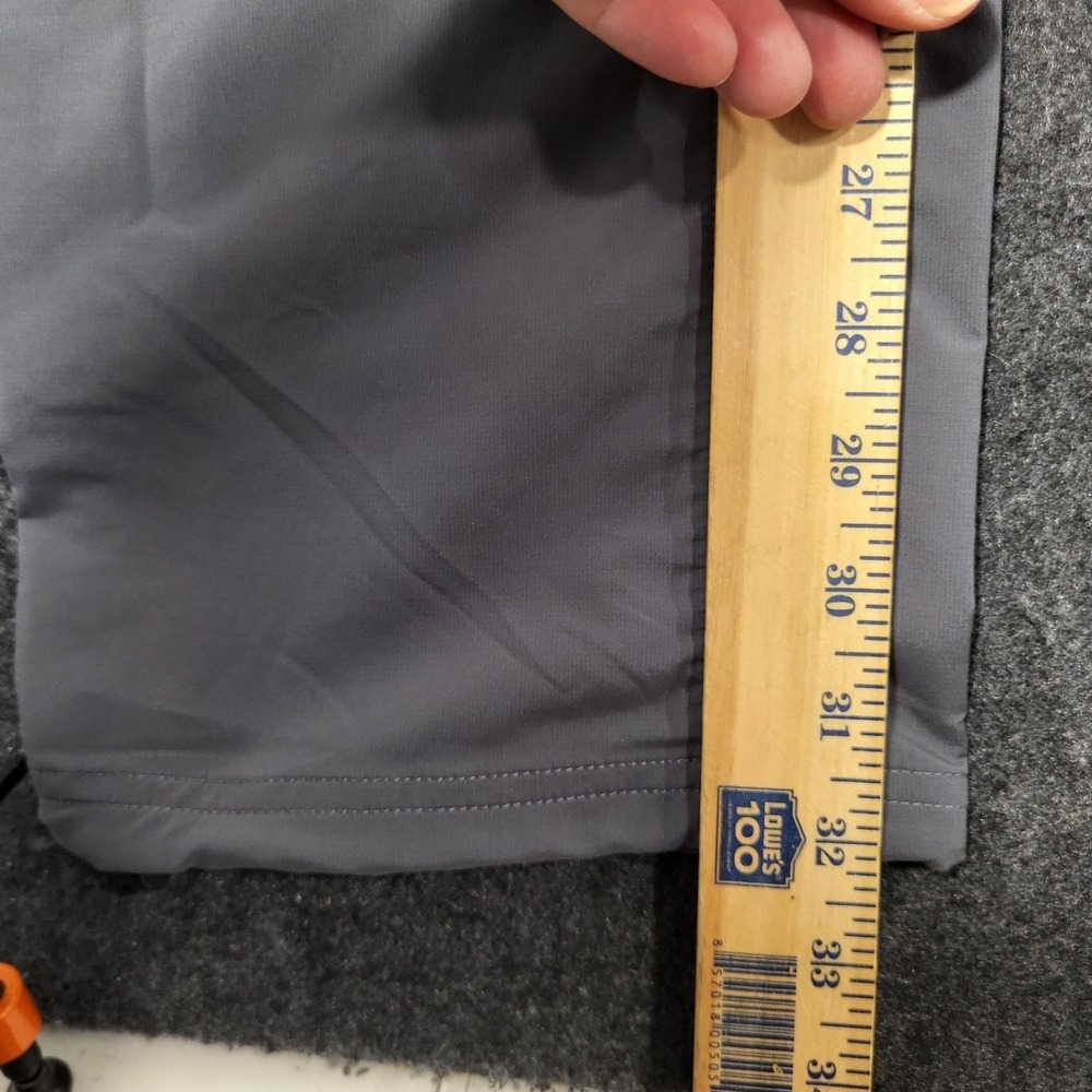 Patagonia Gray Technical Hiking Pants Straight Leg Adjustable Hem Mens 32 - Picture 5 of 12